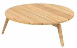 4 SEASONS OUTDOOR Beistelltisch für Gartensofa braun