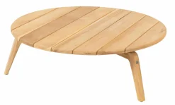 4 SEASONS OUTDOOR Beistelltisch für Gartensofa braun