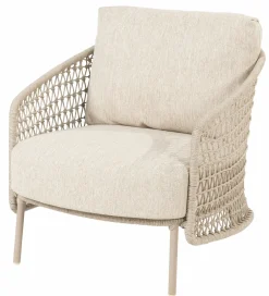 4 SEASONS OUTDOOR Gartensessel Rope braun