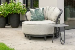 4 SEASONS OUTDOOR Gartensessel Rope grau