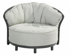 4 SEASONS OUTDOOR Gartensessel Rope grau