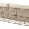4 SEASONS OUTDOOR Gartensofa Rope 3-Sitzer braun