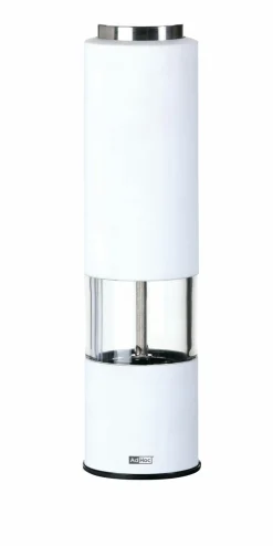 AdHoc Elektrische Pfeffer-/Salzmühle weiß