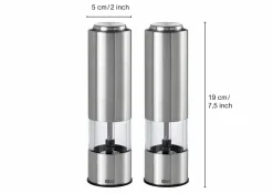 AdHoc Gewürzmühlenset 2tlg. transparent