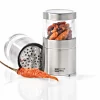 AdHoc Mini Chili-/Gewürzschneider silberfarbentransparent