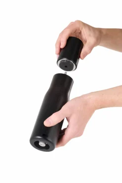 AdHoc Pfeffer- / Salzmühle schwarz