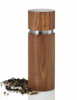 AdHoc Pfeffer-/Salzmühle braunsilberfarben