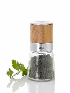 AdHoc Pfeffer-/Salzmühle braunsilberfarben