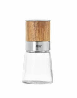 AdHoc Pfeffer-/Salzmühle braunsilberfarben