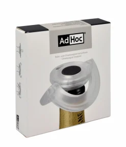 AdHoc Sekt-/Champagnerverschluss transparent