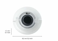 AdHoc Sekt-/Champagnerverschluss transparent