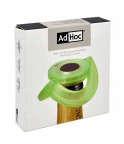 AdHoc Sekt-/Champagnerverschluss grün