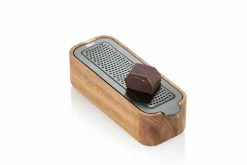 AdHoc Tisch-Feinreibe eckig schwarzbraun