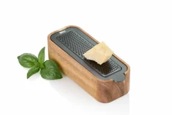 AdHoc Tisch-Feinreibe eckig schwarzbraun