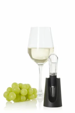 AdHoc Weinausgießer Partikelfilter transparentschwarz