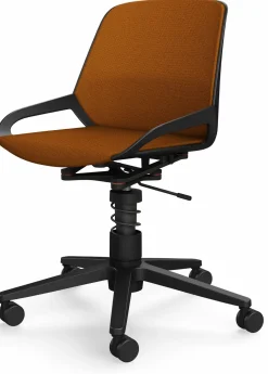 Aeris Drehstuhl gelborange