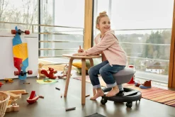 Aeris Kinder-Hocker weiß