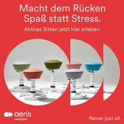 Aeris Sitzhocker schwarz