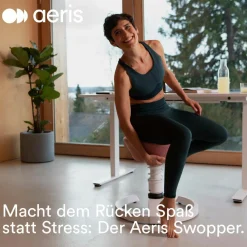 Aeris Sitzhocker schwarz