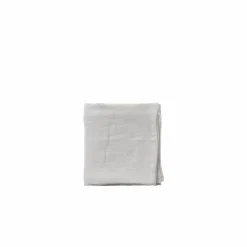 Aida 4er Leinenservietten 45x45cm grau