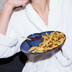 Aida Lunchteller 23cm blau