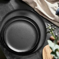 Aida Lunchteller 23cm schwarz