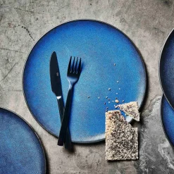 Aida Speiseteller 28cm blau