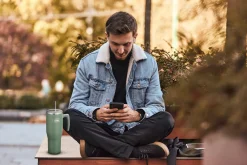 alfi Isoliertrinkbecher 1,1l grün