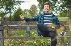 alfi Isoliertrinkbecher 1,1l schwarz