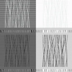 Apelt Tischläufer schwarzweiß