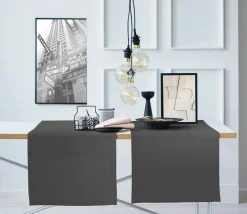 Apelt Tischläufer schwarzweiß