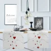 Apelt Tischläufer weißrotgrau