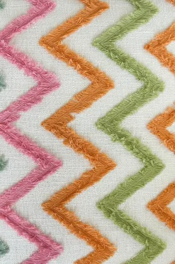 Apelt Wendekissenhülle grünpinkbeige