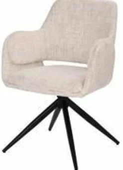 Armlehndrehstuhl grau