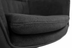 Armlehn-Drehstuhl schwarz