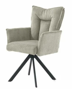 Armlehnstuhl drehbar beige