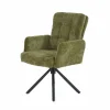 Armlehnstuhl drehbar grün