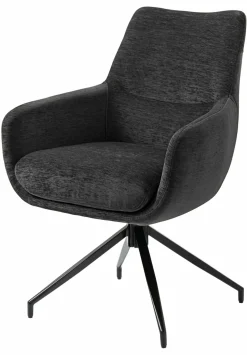 Armlehnstuhl schwarz