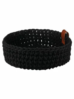 ASA Häkelkorb 26cm schwarz