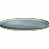 ASA Platte oval 28,5x16cm blau