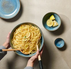 ASA Servierplatte blau