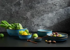 ASA Servierplatte blau