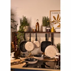 BALLARINI Grillpfanne 28cm beigeschwarz