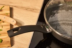 BALLARINI Schmorpfanne mit Deckel 28cm schwarz