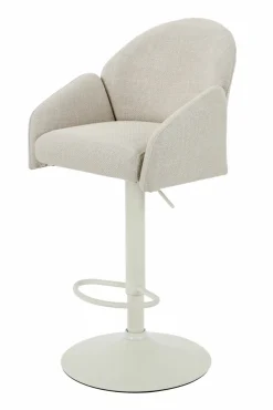 Barhocker drehbar beige