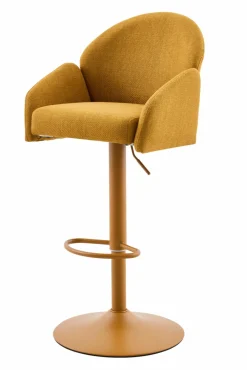 Barhocker drehbar gelb
