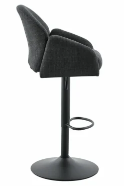 Barhocker drehbar grau