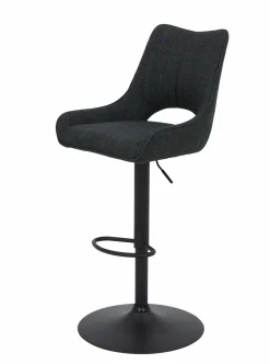 Barhocker drehbar grau