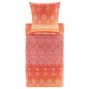 Bassetti Satin-Bettwäsche orange