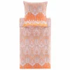 Bassetti Satin-Bettwäsche orange